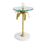 Palm Cocktail Table