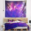 Tapisserie bleu ciel starry abstract clear-28494777
