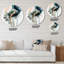 Glam Plants & Flowers Wall Decor on Metal-88627562