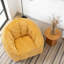 Grand fauteuil à billes en velours côtelé avec accoudoirs Comfy-493482041