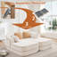 Canapé en tissu Teddy-1789645518