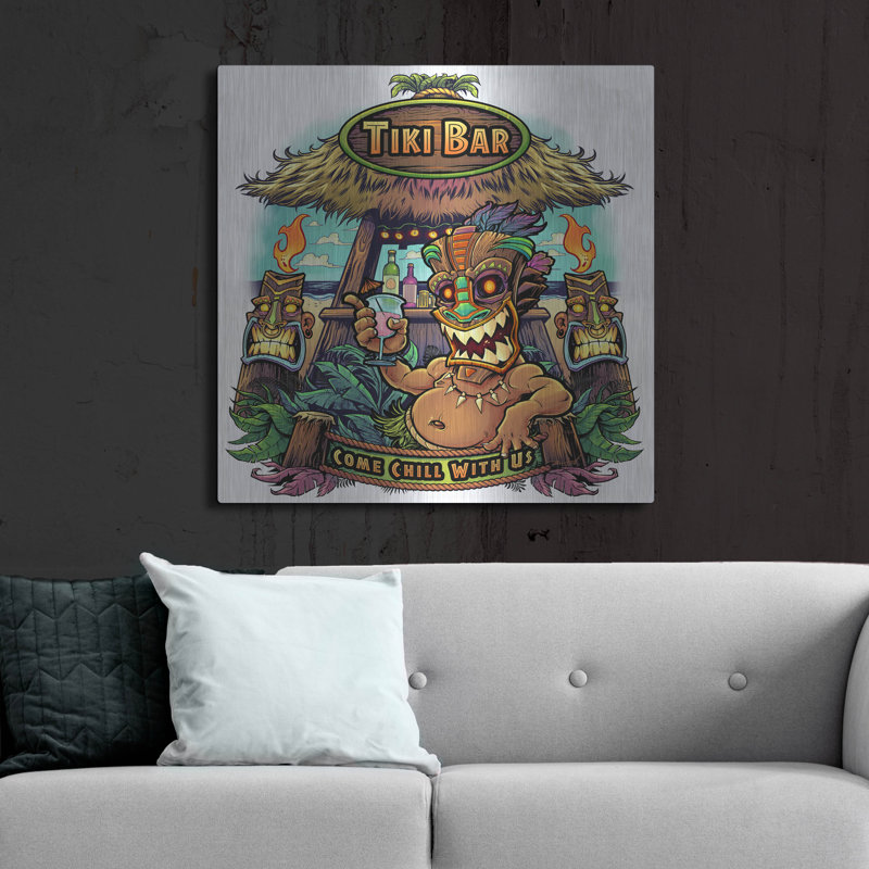 "Tiki Bar" par Flyland Designs, H 36 po x l 36 po