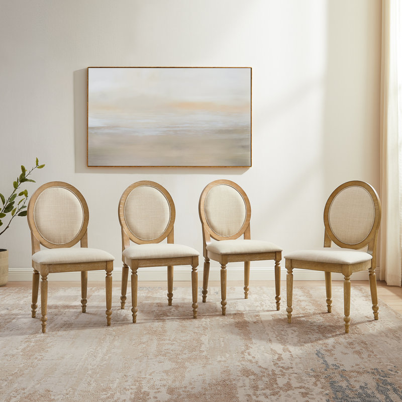 Ensemble de chaises de salle à manger 4 pièces Jahmi