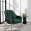 Fauteuil en velours de 26,25 po Margo-1727802426