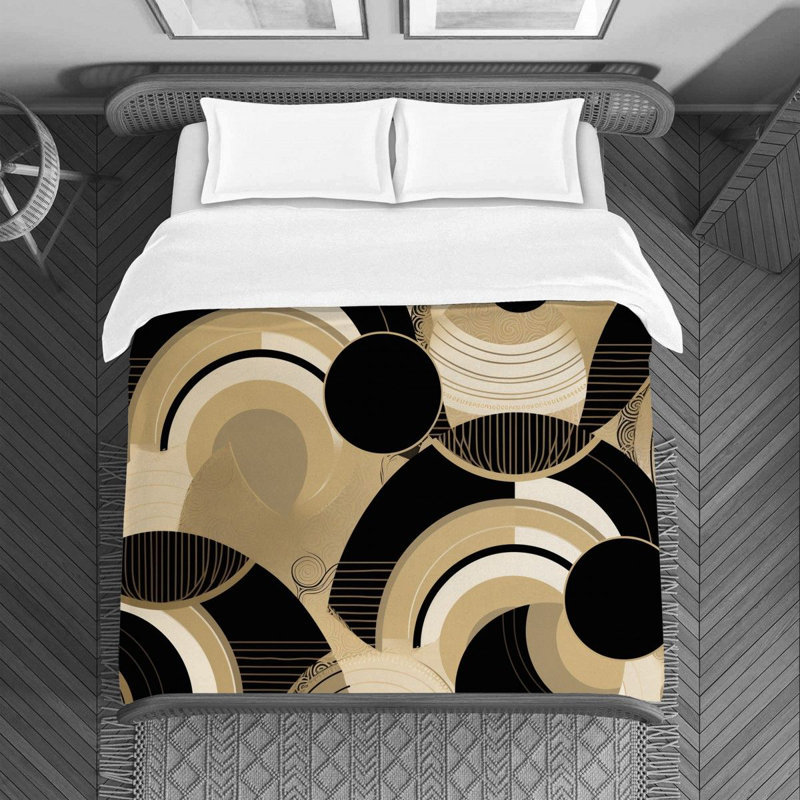 Funky Abstract Duvet Cover, Twin Duvet Cover