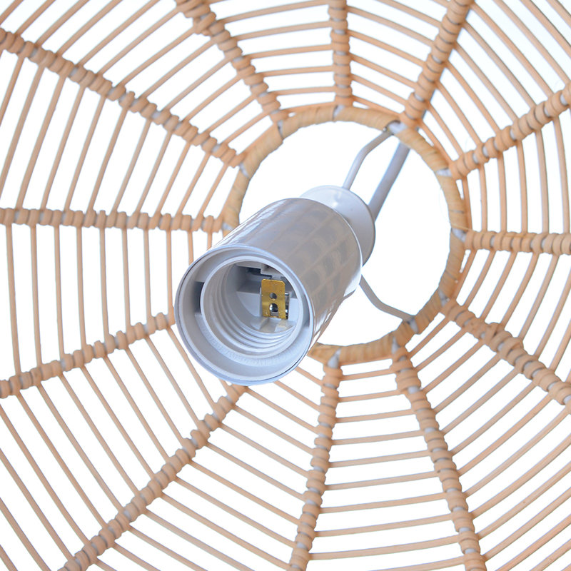 Luminaire suspendu en forme de dôme à 1 lumière Feeley