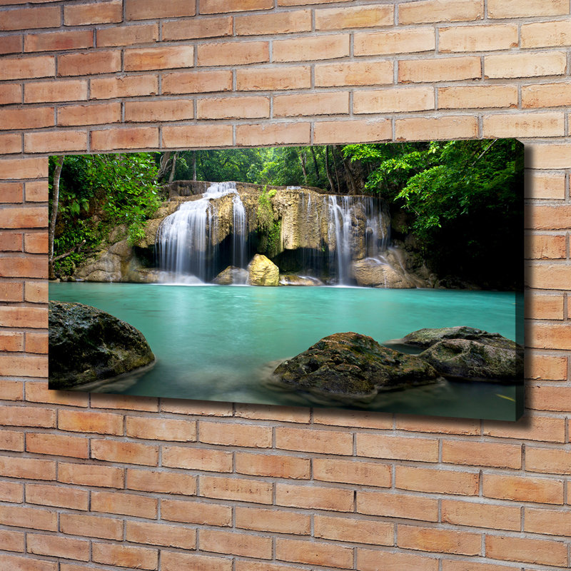 Waterfall - Wrapped Canvas Print