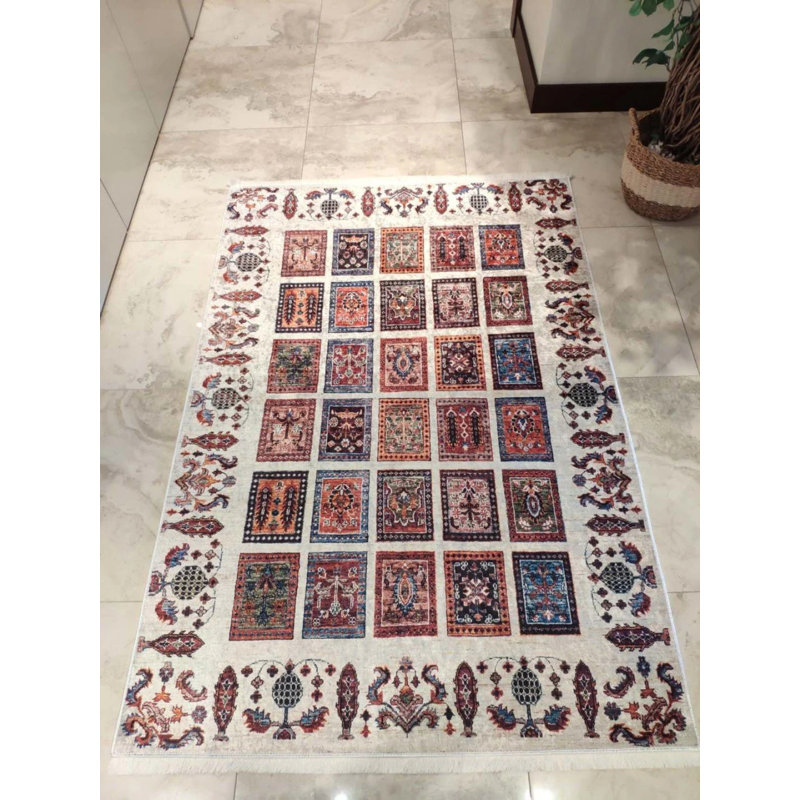 Tapis Toscana avec envers antidérapant, Carré 2 pi 7 po