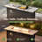 Briela 8 - Person Outdoor Seating Group with Cushions with Fire Pit table No Assembly Required-1799343707-1748488914