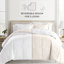 Ensemble d'édredon réversible en microfibre -1438433774-1438433760