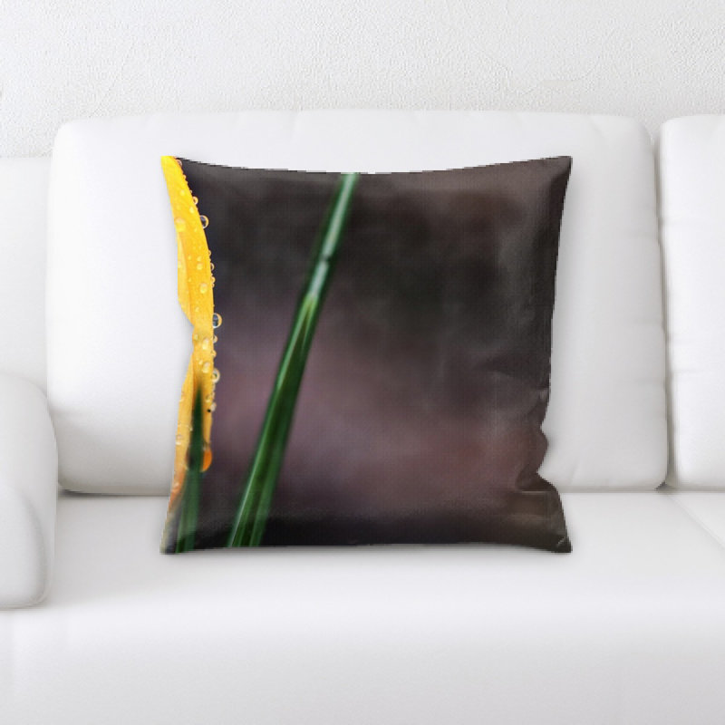 Microsuede Throw Pillow