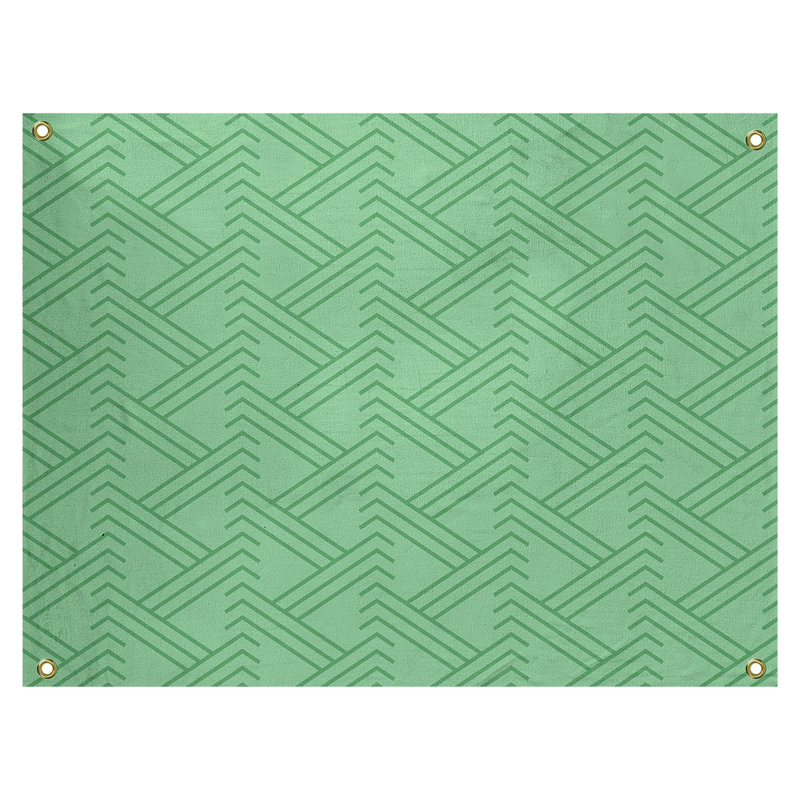 Tapisserie, H 59 po x l 80 po, Vert