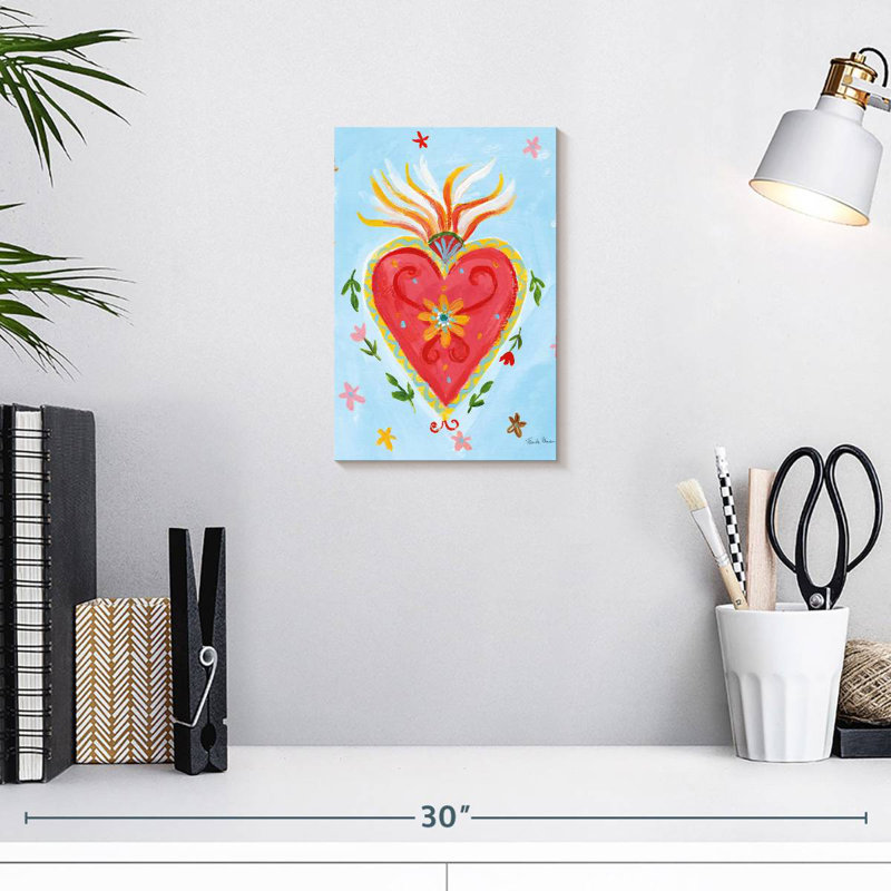 Hardie Frida's Heart I, H 12 po x l 8 po