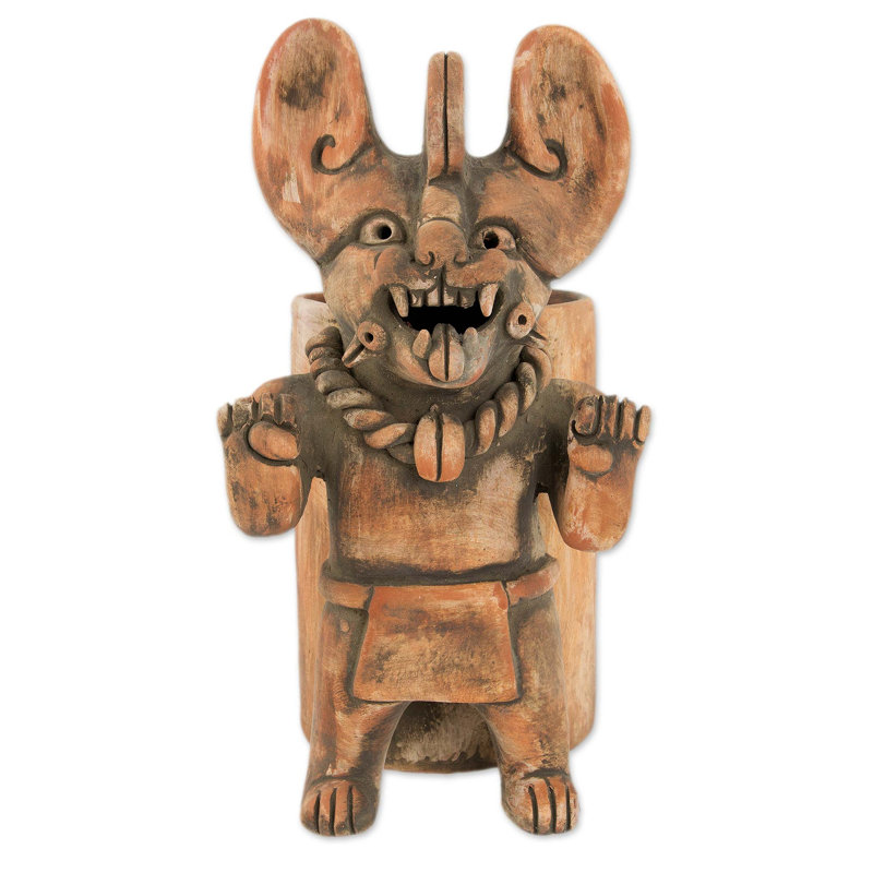 Figurine bat deity urn ii Mcfarlin