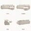Canapé modulaire en L Catlin-64390320-64390335