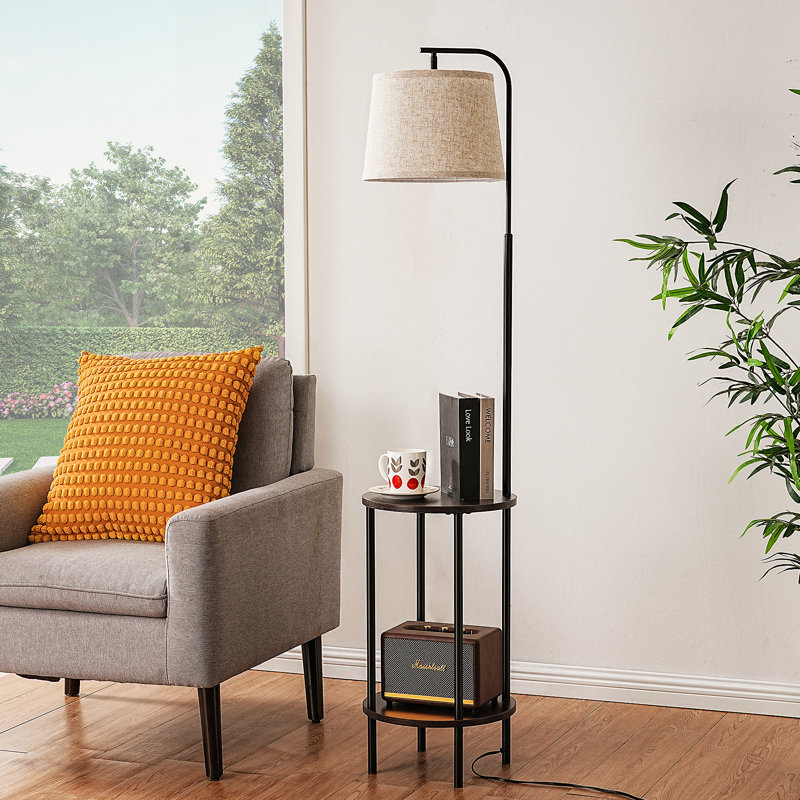 62'' Tray Table Floor Lamp