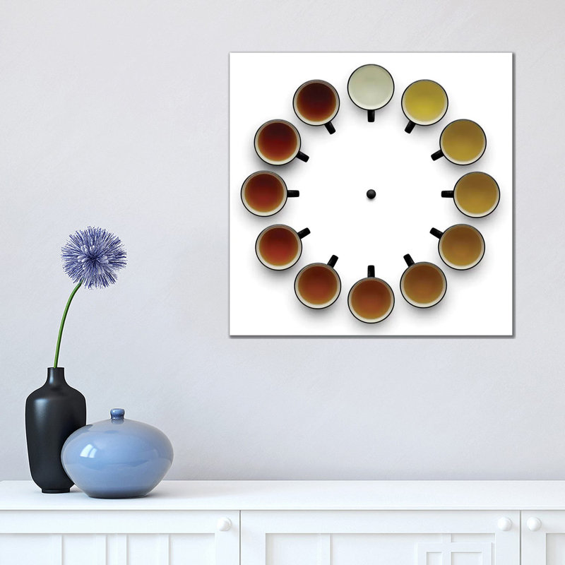 Tea Time by Wieteke De Kogel - Wrapped Canvas Print, 45.72 cm H x 45.72 cm W x 1.91 cm D