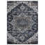 Tapis de zone bleu abstrait Taba-50650125