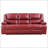 Red 2-Piece Reclining Sofa Set