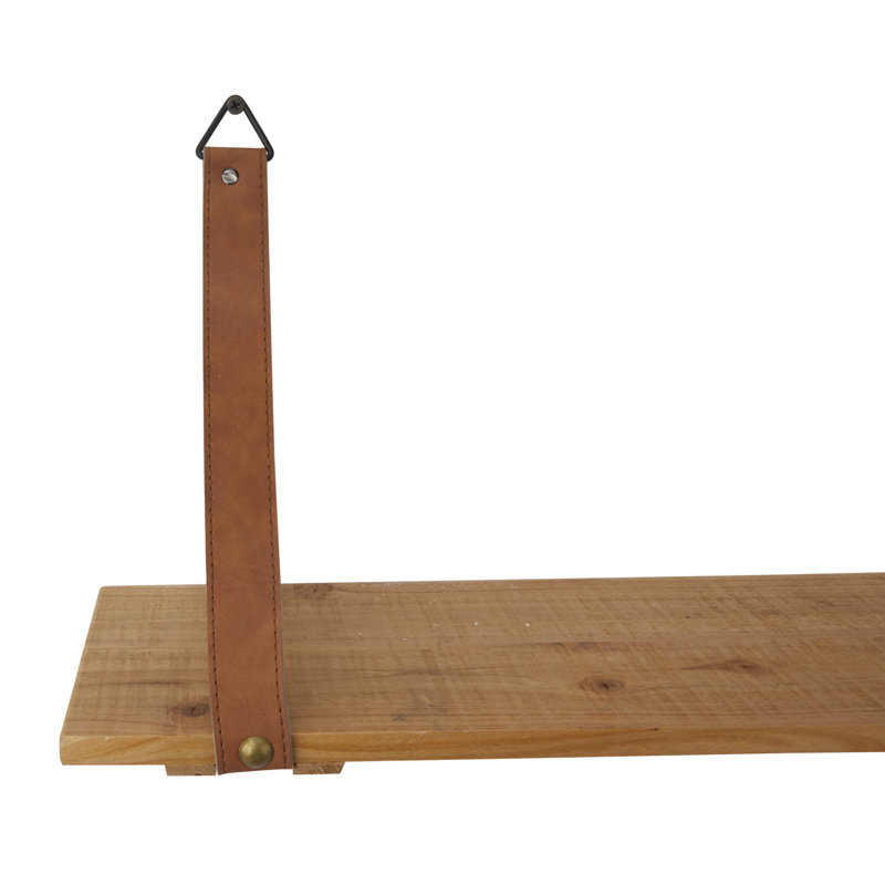Tablette en bois massif 2 pièces Kulick