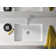 Lineare™ Single Hole Bathroom Faucet with Drain Assembly