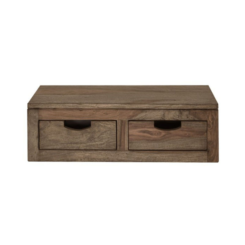 Nature Rosewood Solid Wood Floating Shelf