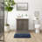 Benedetti Solid Polyester Machine Washable Bath Rug-963258205