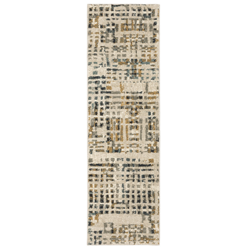 Adal Abstract Rug, Runner 2'3" x 7'6"