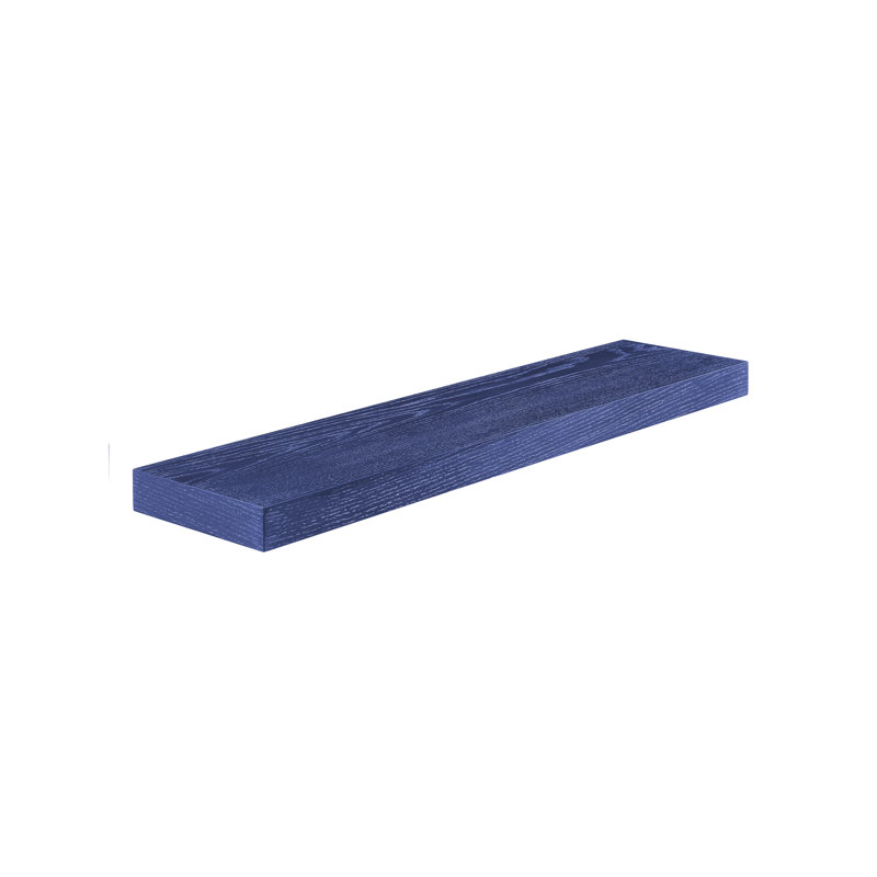 Tablette flottante Sherice, Bleu, H 1,97 po x l 36,23 po x P 10,24 po