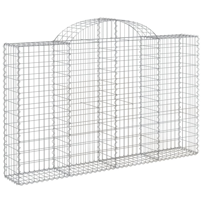 Briceida Silver Galvanised Iron, 140cm H x 200cm W x 30cm D