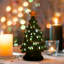 Arbre de noël en céramique pré-éclairée-906611402-906611403