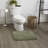 Galena Solid Polyester Machine Washable Non Slip Bath Rug-795623774-795623778