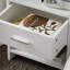 Carnahan 38cm W Manufactured Wood Bedside Table