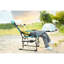 Chaise de camping avec table d'appoint - Portable robuste pour jeux de sport, jardin pliant bleu réalisateurs, patio-1403535327
