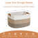 Anchie Fabric Laundry Basket with Handles