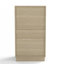 Armoire poubelle inclinable 10 gallons avec tiroir à texture ondulée et bac coulissant-481656786