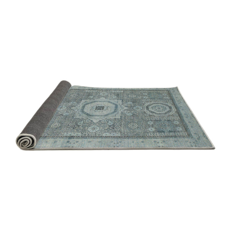 Tapis abstrait moderne 1463, Rond 8 pi