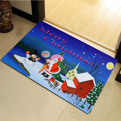 Silvana Non-Slip Christmas Outdoor Doormat