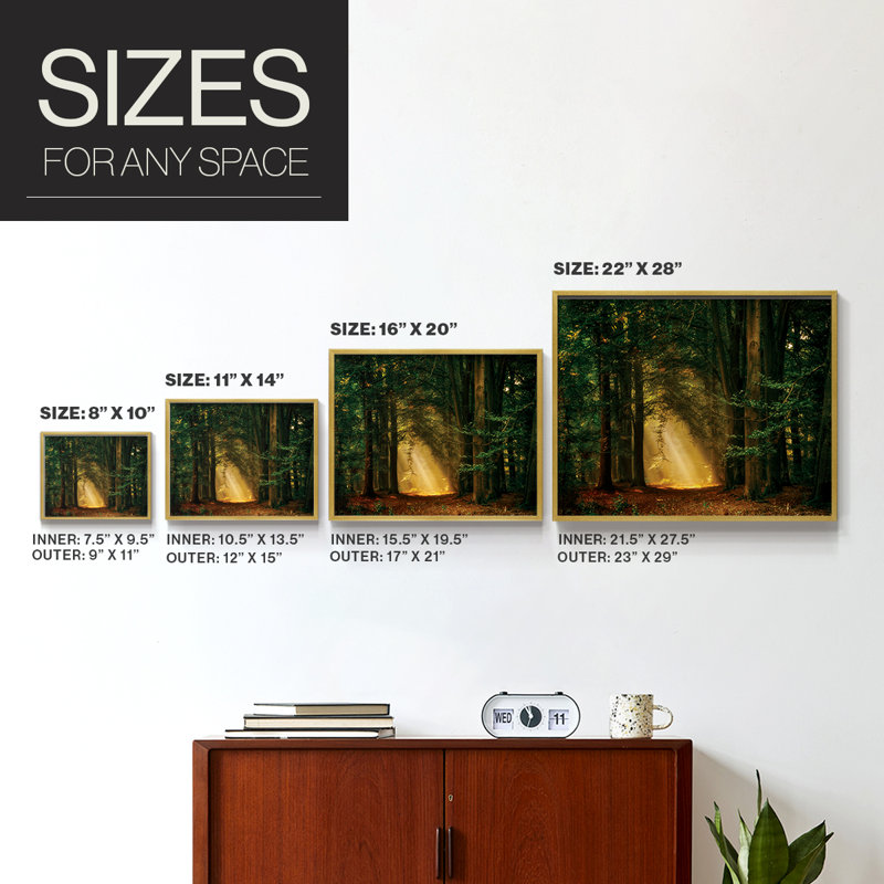 Shine On -Framed Print - Restickable