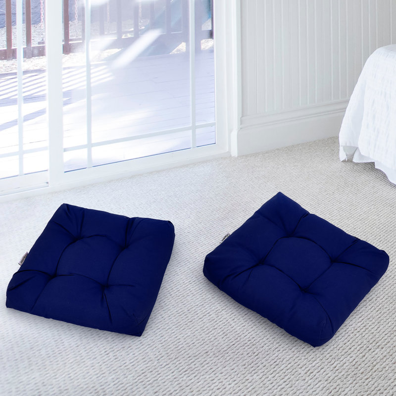 Outdoor 4'' Seat Cushion, Navy