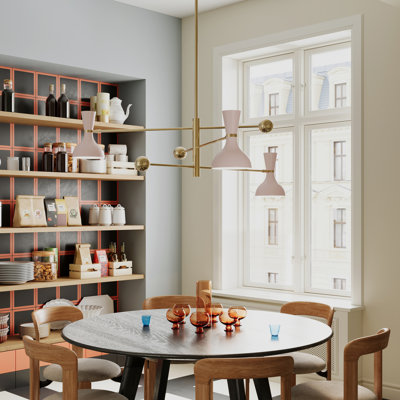 Luminaire suspendu Spoutnik 3 lumières Clare