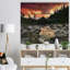 «Rocky Mountain River at Sunset», photographie-473754373-532495628