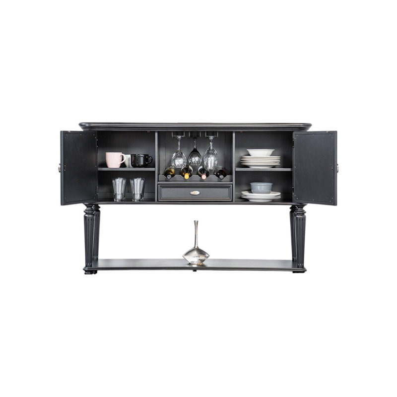 Desserte Glam 60,4 ", noir, Black