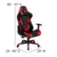 Bureau Bridesdale avec fauteuil de jeu et porte-gobelet-1978947366