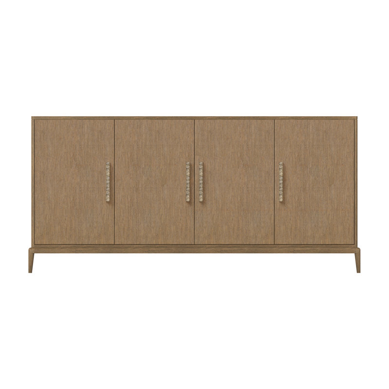 Stuart Credenza with Wallpaper, Tobacco