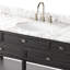 Toulouse Single Wide Vanity-Satin Black Veneer-1279865830
