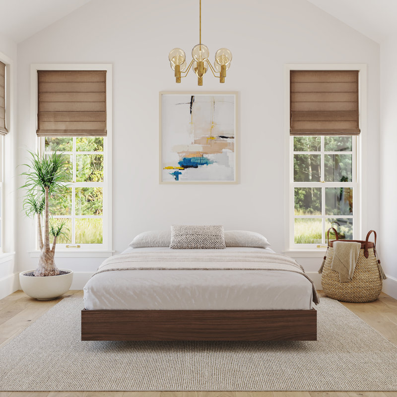 Base de lit plateforme, Brun