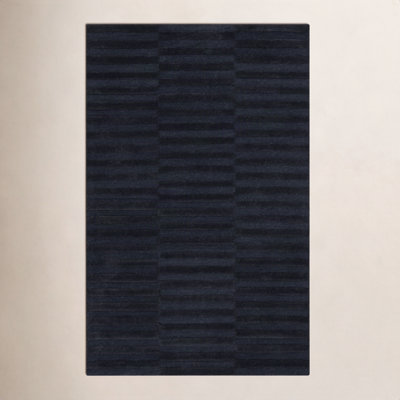 Bunkerville Hand-Woven Striped Rug
