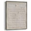 Pearl Punch Card I, reproduction encadrée - bois massif-1523836530