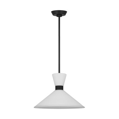 Luminaire suspendu moyen 1 lumière Belcarra